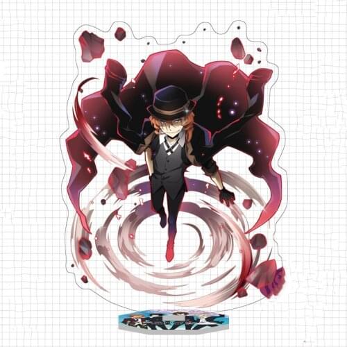 16cm Nakahara Chuuya Acrylic Figures Bungo Stray Dogs Anime Figure Stand Model Decoration Cosplay Collection Anime Loves Gifts