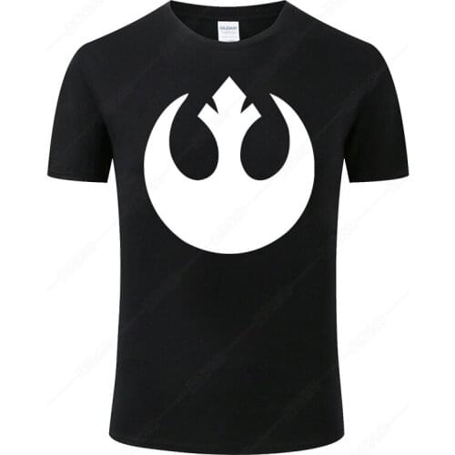 Star Wars Rebel Alliance T Shirt Men Women Cotton Print T-Shirt Summer Short Sleeve Tops Cool Tee Homme Clothes