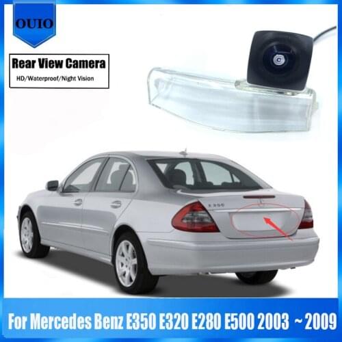 HD Rear View Camera For Mercedes Benz E350 E320 E280 E500 2003 2004 2005 2006 2007 2008 2009 Reverse BackUp Parking Camera