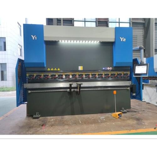 CNC Press Brake WE67K 4+1 Axis Hydraulic Folding Machine With DA58T Controller