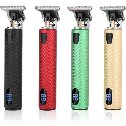 2021 LCD Professional Hair Clipper Hair Trimmer For Men Baldheaded Cutter Beard Shaving Trimmer Razor Men Hair Cutting Machine