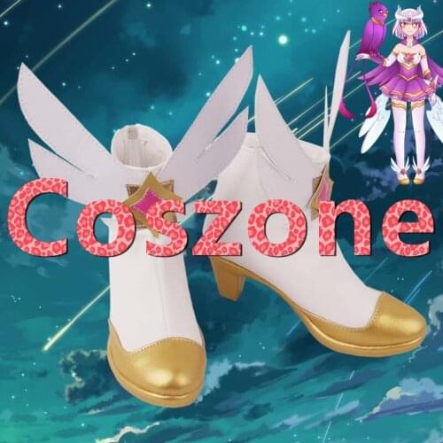 LOL Star Guardian Quinn High Heel Cosplay Shoes Boots Halloween Carnival Cosplay Costume Accessories