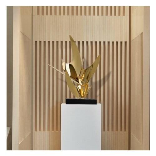 Entrance Decoration Home Decoration Metal Decoration Home Decoration Gift Stainless Steel Hotel Guan Lucky Decoration