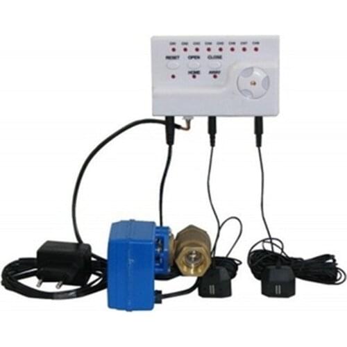 WLD-806 G3/4" DN20 Smart Home Water Leakage Detector Alarm System Tester Sensor Water Saver Protect Water Loss double valves