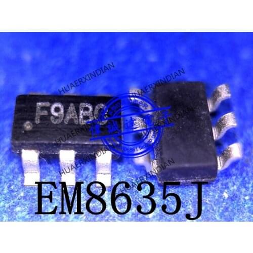 1Pieces new Original EM8635 EM8635J type :F9E F9 6 SOT23-6 In stock real picture