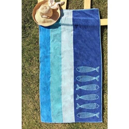 100 cotton 83x160 Velvet Outlet Beach Towel