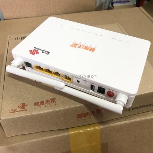 Free shipping New Model ZTE GPON ONU F677, 2.4GWifi+3FE+1GE+1Voice+1USB, English Firmware, same function Huawei HG8546M HS8545M5
