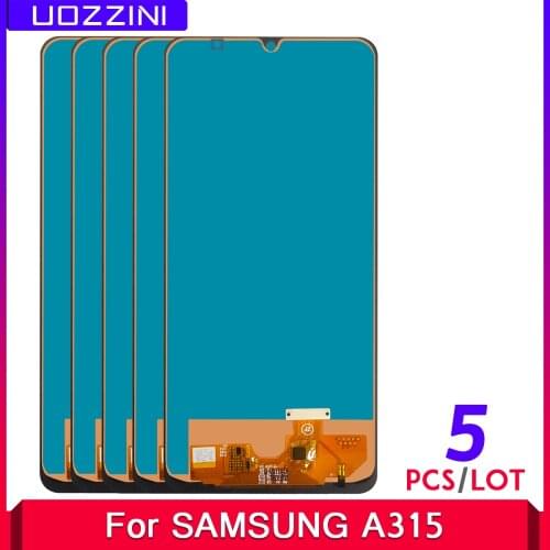 5 Piece/lot TFT INCELL For SAMSUNG Galaxy A31 A315 A315F SM-A315F LCD Display Touch Screen Digitizer Assembly 100% Tested
