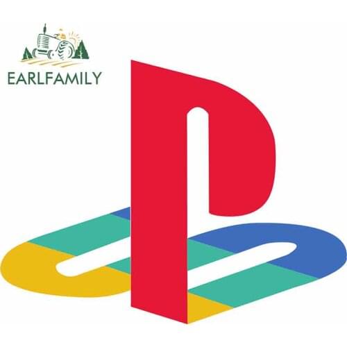 EARLFAMILY 13cm x 10.1cm For PlayStation Car Stickers Motorcycle Decal Waterproof Refrigerator Decoration Graffiti DIY
