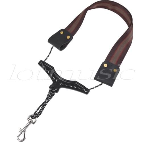 Saxophone Neck Strap for Soprano Alto Tenor Baritone Sax Parts Hook Belt