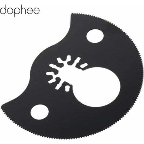 Dophee 88mm HCS Segment Saw Blade Oscillating Multi Tool For Cutting Wood Bosch Fein Dremel Multifunction Renovator Power Tools