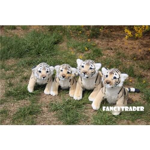 Fancytrader As Real! 24'' 60cm Giant Soft Plush Stuffed Emulational Tiger, Free Shipping FT90279