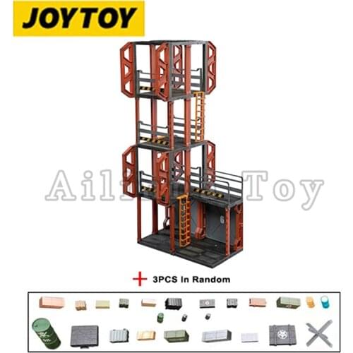 JOYTOY 1/18 Diorama Mecha Depot Watchtower (Free Accessories Included) Anime Model Toy Free Shipping