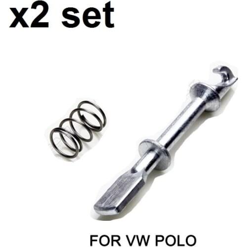 X2 set For VW Polo Classic Derby Door Lock Cylinder Repair Kit Front Left & Right Oem 6K4837223 2