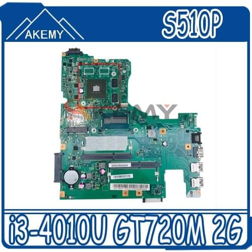 12293-1 48.4L106.011 Motherboard for Lenovo S510P LS41P LS51P notebook motherboard CPU i3 4010U GT720M 2G DDR3 100% test work