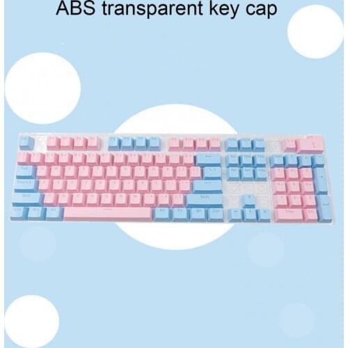 Mechanical Keyboard 106 Doubleshot ABS Spacebar Keycaps Blank Keycaps For ABS Key Mechanical Keyboard Key Switches keycap