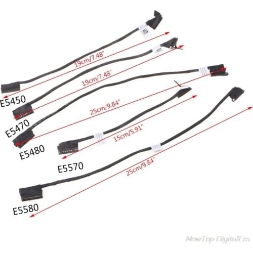 Notebook Computer Laptop Repair Parts Replacement Battery Cable Line for -Dell Latitude E5450 E5470 E5480 E5570 E5580 M11 21