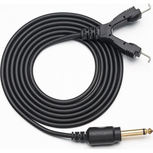 New Soft Reinforcement Black Tattoo Clip Cord for Power Supply Machine Accessories -- H010B