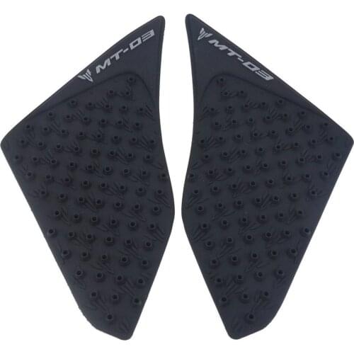 Details about Gas Tank Pad Traction Side Fuel Knee Decal Protector For Yamaha MT03 MT-03 15-16 2015 -2016