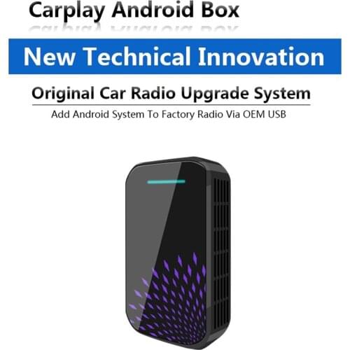 Android 9.0 Wireless Carplay Box 4+32G Car Electronics Support Netflix Mirror Link Android Auto Plug and Play Carplay Ai Box