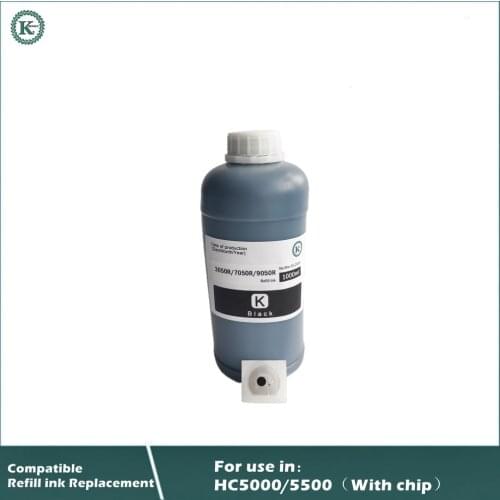 KREYOLY Compatible Refill ink Replacement for HC5000/5500 K C M Y color with chip