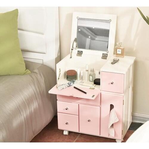 Dressing table. Floor bedroom dresser. Solid wood. Multi-function dresser...19