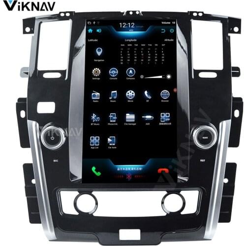 Viknav car for Nissan Patrol 2016-2019 radio GPS navigation auto DVD multimedia player tape recorder 13.6 inch