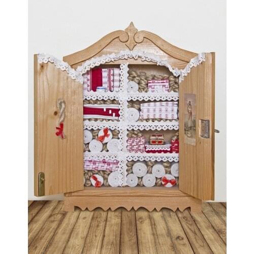 Indoor Cabinet Photo Studio Decor Photo Background Computer Painted Vinyl Photography Backdrop for Children Baby