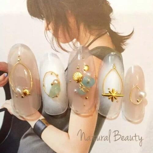 New 1 Roll Japan fashion Metal Roll gold/silver nail art copper wire roll tape DIY 3D Nail Art Tips Decoration Sticker 0.2mm*30M