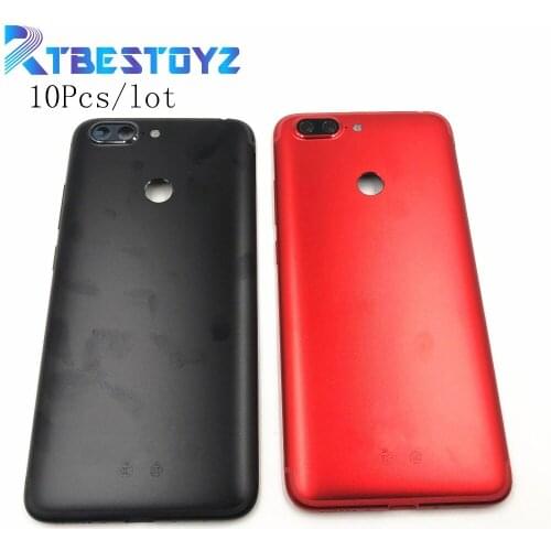 10Pcs/lot Original New Battery Door Back Cover Housing Case For Lenovo S5 K520 With Power Volume Button black gold