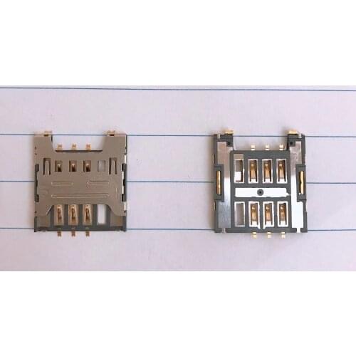 10pcs/Original for Samsung I9070 I9250 I8700 Sim card Reader Socket connector