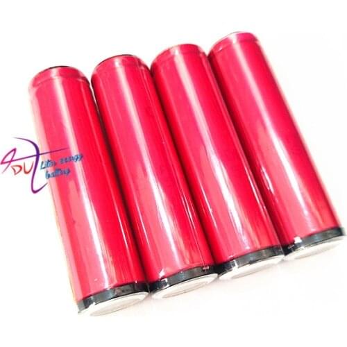 2pcs 100% New Original For Sanyo 18650 3.7V 2600MAH Rechargeable Lithium Battery + Pcb Board