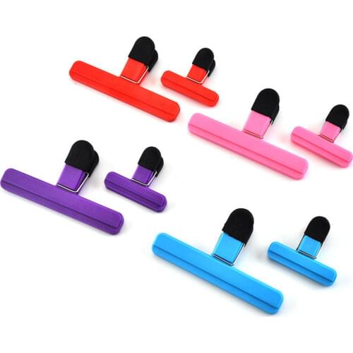 2020 New Seal Pour Food Storage Bag Clip Snack Sealing Clip Keeping Fresh Sealer Clamp Plastic Helper Food Saver Kitchen Tools