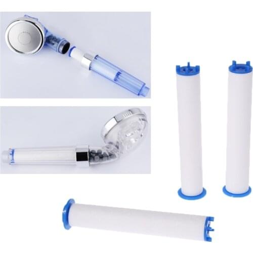 YYSD 3 Pcs High Pressure Anion Hand Held Water Shower Filters Bathroom Bathing