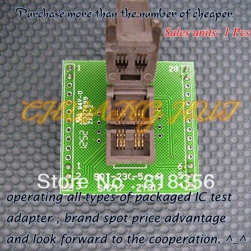 ZY317 ZLG ZHIYUAN Programmerr Adapter Apply to SOT-23-5/SOT-23-6/SOT5/SOT6