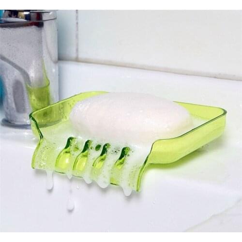 Kitchen Bathroom Accessories Soap Box Bathroom Draining Soap Box Kitchen Sink Sponge Drainage Soap Dish Bathroom Supplies
