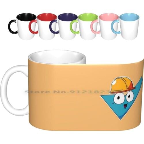 Ficsit Mug Logo Ceramic Mugs Coffee Cups Milk Tea Mug Ficsit Satisfactory Satisfactory Game Engineer Ficsit Ficsit Logo