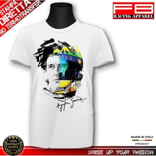 T-Shirt AYRTON SENNA Brasil Legend Driver Pilota Fashion Art Moda 2019 Newest MenS Funny Streetwear Tees T Shirts