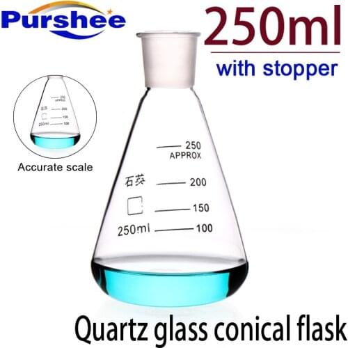 Quartz glass conical flask(250ml)