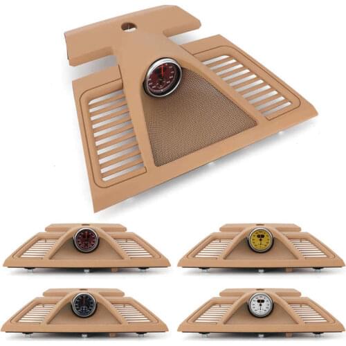 Center Dash Clock Cover Dash Clock Instrument Panel Upper Cover Trim Beige 970 552 151 Fit for Porsche Panamera 2010‑2016