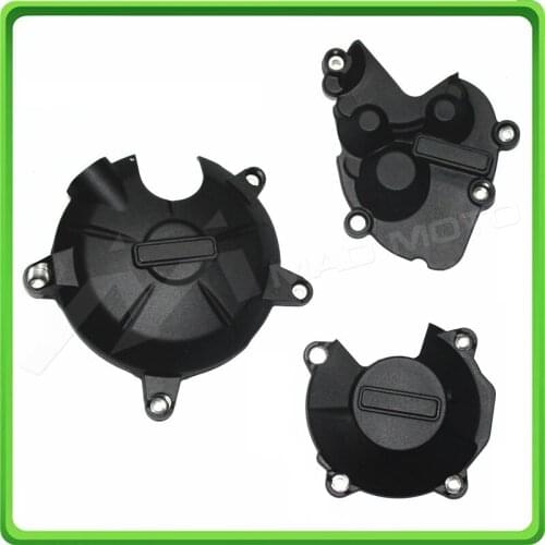 Engine case cover Slider / Protector Set fit for Kawasaki ZX636 ZX6R Ninja 600 2013 2014 2015 2016 2017 2018 2019 2020