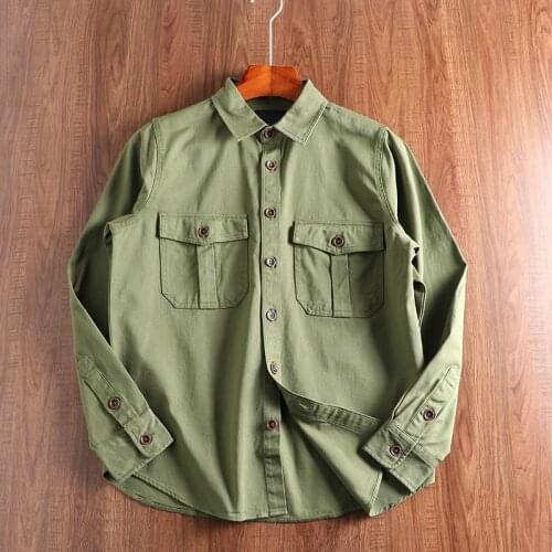 Men Spring Casual Tooling Shirt Outdoor Sport Trekking Hiking Military Uniform Training Tenis Masculino Camping Clothing Jacket