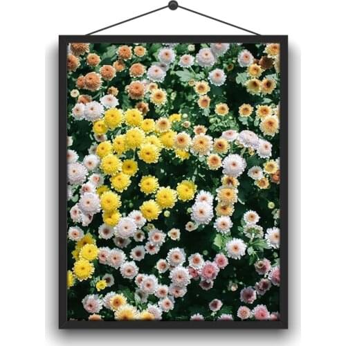 5D DIY Full Circle Diamond Embroidery Kit "Spring Landscape Flowers" Home Handicrafts, Decorations, Paintings and Decorations