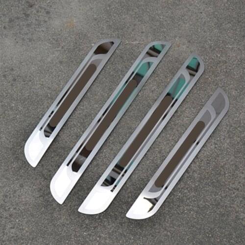 For Peugeot Scuff fit Stainless Steel Door Sill for Peugeot 308 408 508 3008 2008 301 307 Dual Tone door sills