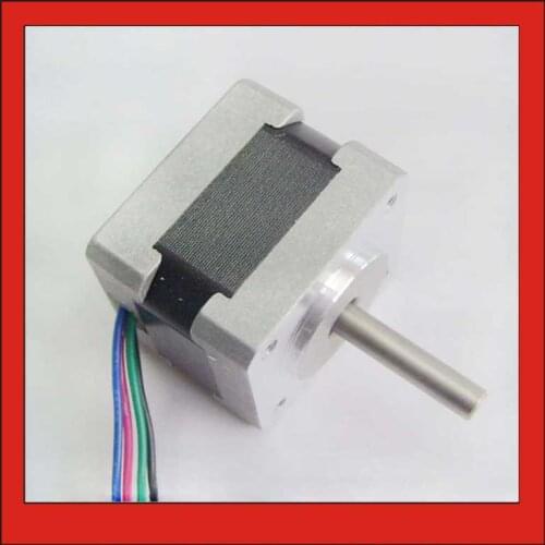 NEMA 14 Stepper Motor with 4-lead Frame 35mm 12N.cm 29mm motor Length Single output shaft and dual output shaft can choose