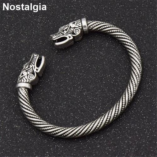 Teen Wolf Viking Bracelet Wristband Vikingo Jewelry Hand Cuff Brazalete Wristband Cuff Bangles Dropshipping