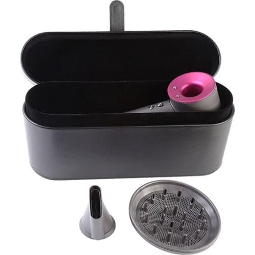 Professional Hair Dryer With Leather Case Strong Wind Salon Dryer Hot Air&Cold Air Wind Dry Electric Hairdryer Salon