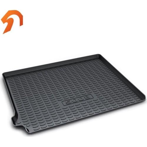 Rubber Rear Trunk Cover Cargo Liner Trunk Tray Floor Mats For Peugeot 5008 2016 2017 Carpet Liner Mats