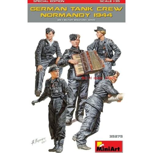 MiniArt 35275 1/35 German Tank Crew ( Normandy 1944 ) Special Edition