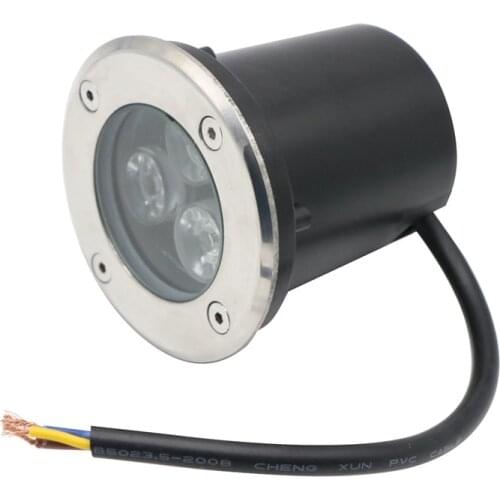 SZYOUMY Waterproof 3W LED Underground Light 85-265V 12V Outdoor Garden Light Path Buried Yard Landscape Spot Lamp 10CM Diameter